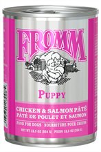 Fromm Puppy Chicken Salmon Pate Dog Food Cans