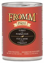 Fromm Turkey and Pumpkin Pate Dog Food Can