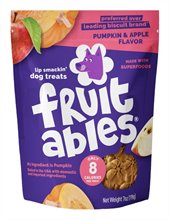 Fruitables Pumpkin and Apple Mix Dog Treats
