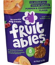 Fruitables Pumpkin and Cranberry Mix Dog Treats