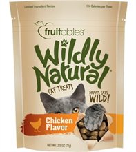 Fruitables Wildly Natural Cat Treats Chicken Flavor