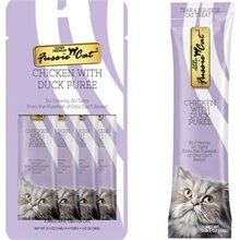 Fussie Cat Chicken Duck Puree Cat Treat 