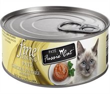 Fussie Cat Fine Dining Pate Chicken Entree in Gravy