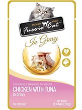 Fussie Cat Premium Chicken with Tuna in Gravy Wet Cat Food