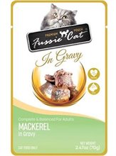 Fussie Cat Premium Pouch in Gravy Mackerel