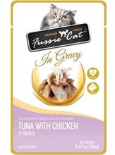 Fussie Cat Premium Tuna with Chicken in Gravy Wet Cat Food