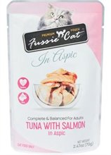 Fussie Cat Premium Tuna with Salmon in Aspic Wet Cat Food