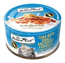 Fussie Cat Tuna with Small Anchovies Formula in Goat Milk Gravy