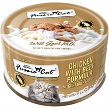FussieCat Chicken with Beef Formula in Goat Milk Gravy Cat Food