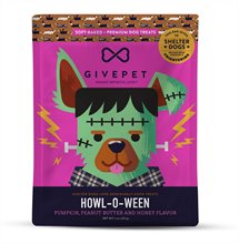 GivePet Holiday Dog Treat Soft Chew Howl O Ween