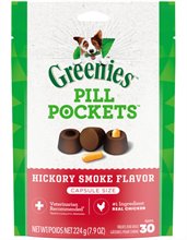 Greenies Pill Pockets Canine Hickory Smoke Flavor Dog Treats