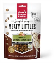 Honest Kitchen Dog Treat Surf and Turf Meaty Littles Chicken and Salmon