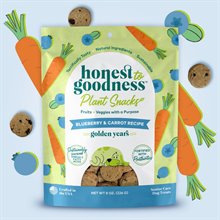 Honest to Goodness Golden Years Blueberry and Carrot Recipe for Dogs