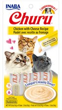 Inaba Churu Grain Free Chicken with Cheese Puree Lickable Cat Treat