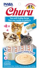 Inaba Churu Grain Free Tuna with Scallop Puree Lickable Cat Treat