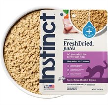 Instinct Fresh Dried Pate Rabbit Freeze Dried Cat