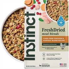 Instinct FreshDried Chicken and Harvest Blend Freeze Dried Dog
