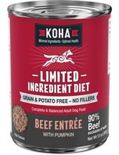 KOHA Beef Entree Dog Food Wet Dog Food