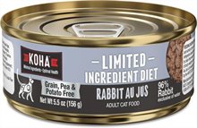 Koha Limited Ingredient Rabbit Au Jus Pate Wet Cat Food