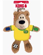 Kong Wild Knots Sport Brazil Bear Medium Dog Toy