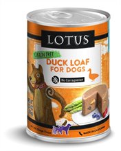 Lotus Canned Duck Loaf for Dogs