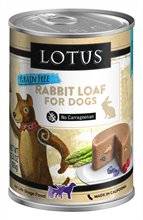 Lotus Canned Rabbit Loaf for Dogs