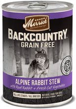 Merrick Backcountry Grain Free Alpine Rabbit Stew