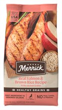 Merrick Healthy Grains Real Salmon and Brown Rice Recipe Dry Dog Food