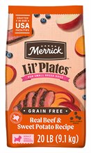 Merrick Lil Plates Grain Free Real Texas Beef and Sweet Potato Recipe