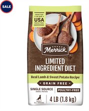 Merrick Limited Ingredient Diet Real Lamb Recipe