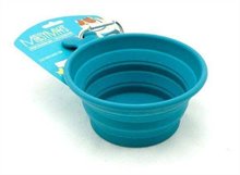 Messy Mutts Feeder Bowl Collapsible Silicone Medium