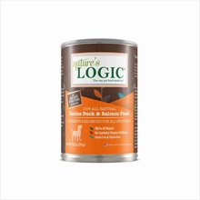 Natures Logic Duck and Salmon Cans