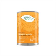 Natures Logic Pumpkin Puree Dog Cat Canned Food Supplement