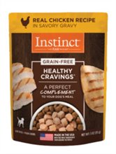 Natures Variety Instinct Healthy Cravings Dog Food Topper Chicken