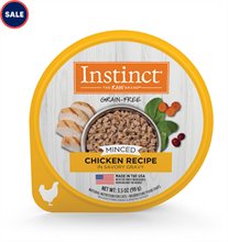 Natures Variety Instinct Minced Chicken Recipe Wet Cat Food