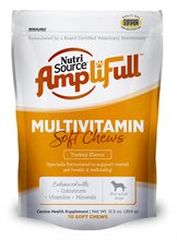 NutriSource Amplifull Soft Chew Multivitamin Dog Treats