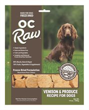 OC RAW Freeze Dried Venison