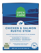 Open Farm Chicken Salmon Rustic Stew Dog Wet Food