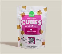 Open Farm Dog Treat FD Raw Chicken Liver Cubes