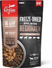 Orijen Regional Red Epic Bites Freeze Dried Dog Food 