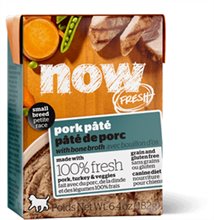 Petcurean Now Fresh Small Breed Grain Free Small Breed Pork Pate with Bone Broth