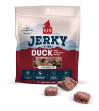 Plato Duck with Cranberry Jerky Bites Dog Treats