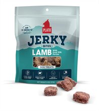 Plato Lamb with Goat Milk Jerky Bites Dog Treats