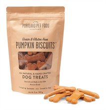 Portland Pet Food Company Pumpkin Biscuits Grain Free Dog Treats