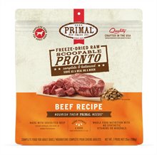 Primal Freeze Dried Raw Pronto Beef Recipe