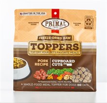 Primal Freeze Dried Raw Toppers Pork Recipe Cupboard Cuts