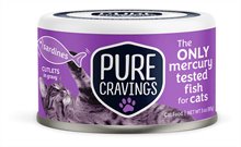 Pure Cravings Wild Sardines Cutlets in Gravy Cat Cans