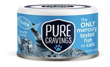 Pure Cravings Wild Tuna Cutlets in Gravy Cat Cans