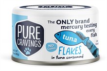 Pure CravingsTuna Flakes in Tuna Consomme Cat Can