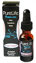 PureLife 4 Pets Omega 3 Support for Cats and Dogs